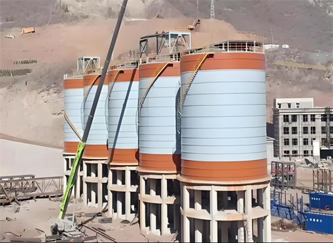 港北高架钢板仓