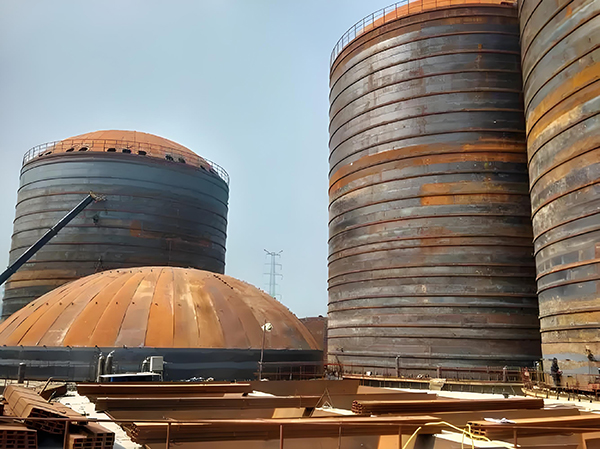 港北焦粉钢板仓